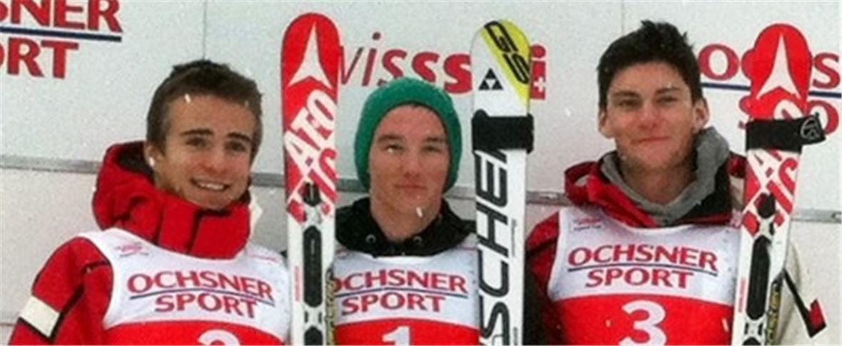 Yanick Mani (SST Diemtigtal) holte sich seinen verdienten Sieg. (links, Christophe Torrent, rechts, NilsLugon )