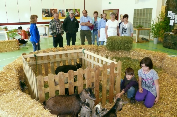 Zentraler Streichelplatz, Hansruedi Matti Vierter von links.