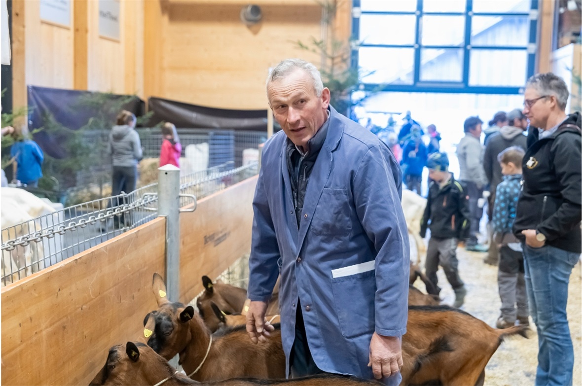 Züchter Andreas Brügger aus Erlenbach zog eine sehr positive Bilanz vom Tag.