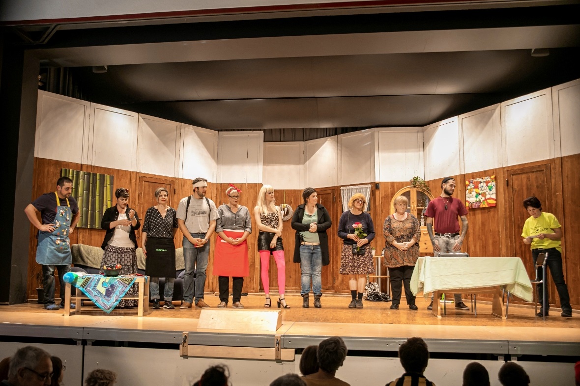 Zum Schluss gab es viel Applaus und etliche Komplimente für die Protagonisten au...