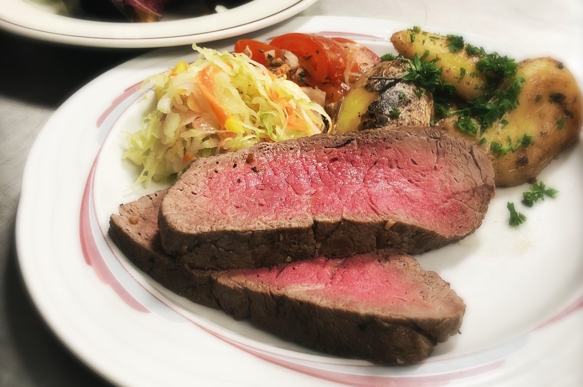 Zur Stärkung konnte man ins Restaurant wechseln