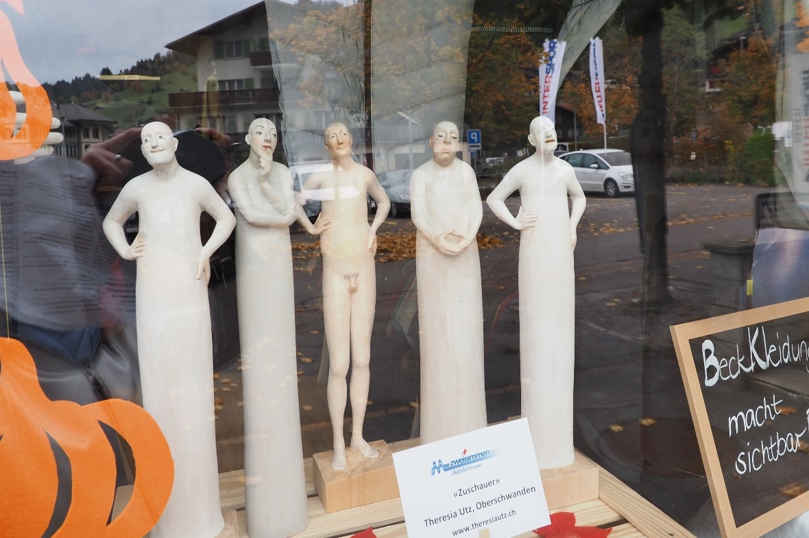 «Zuschauer» von Theresia Utz, Oberschwanden.