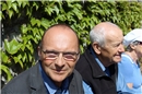 Zwei Präsidenten entspannen gemeinsam: Bernhard Wüthrich, Interims-Präsident Age...