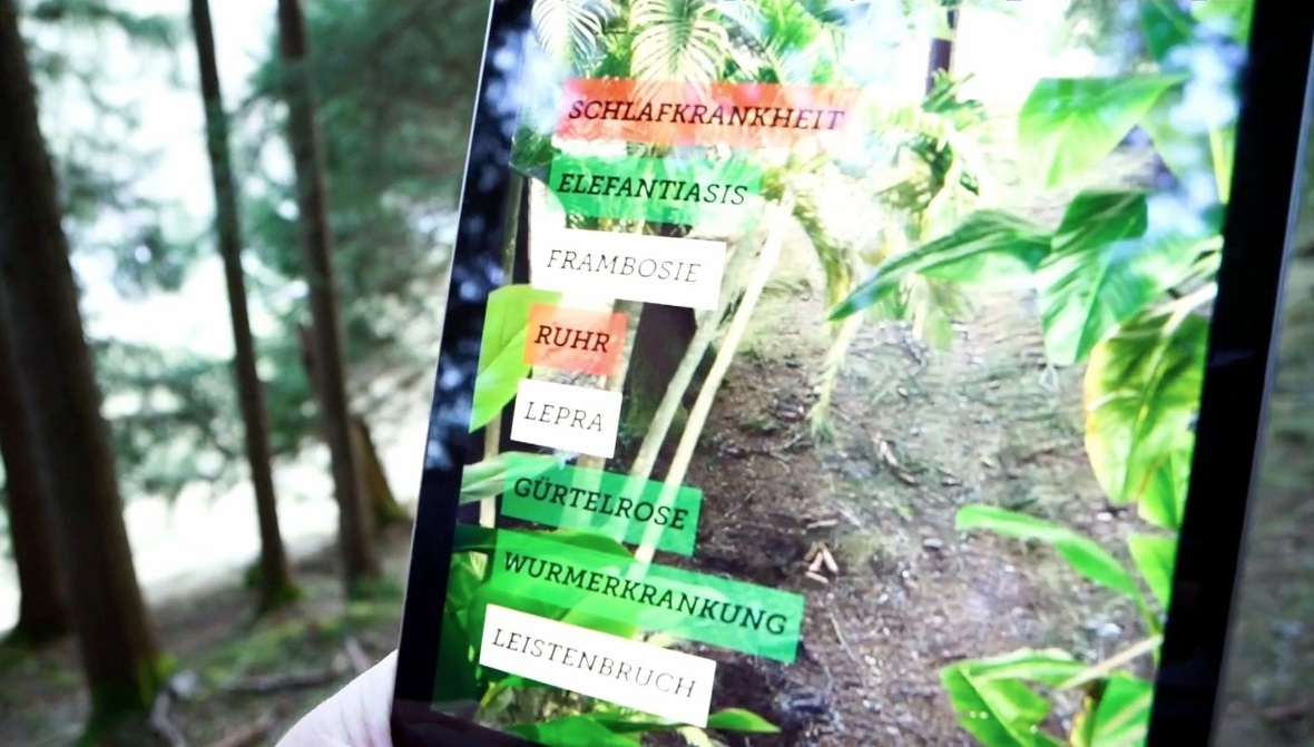 Zwei Welten verschmelzen in einer neuen App des Naturparks Diemtigtal: Die reale...