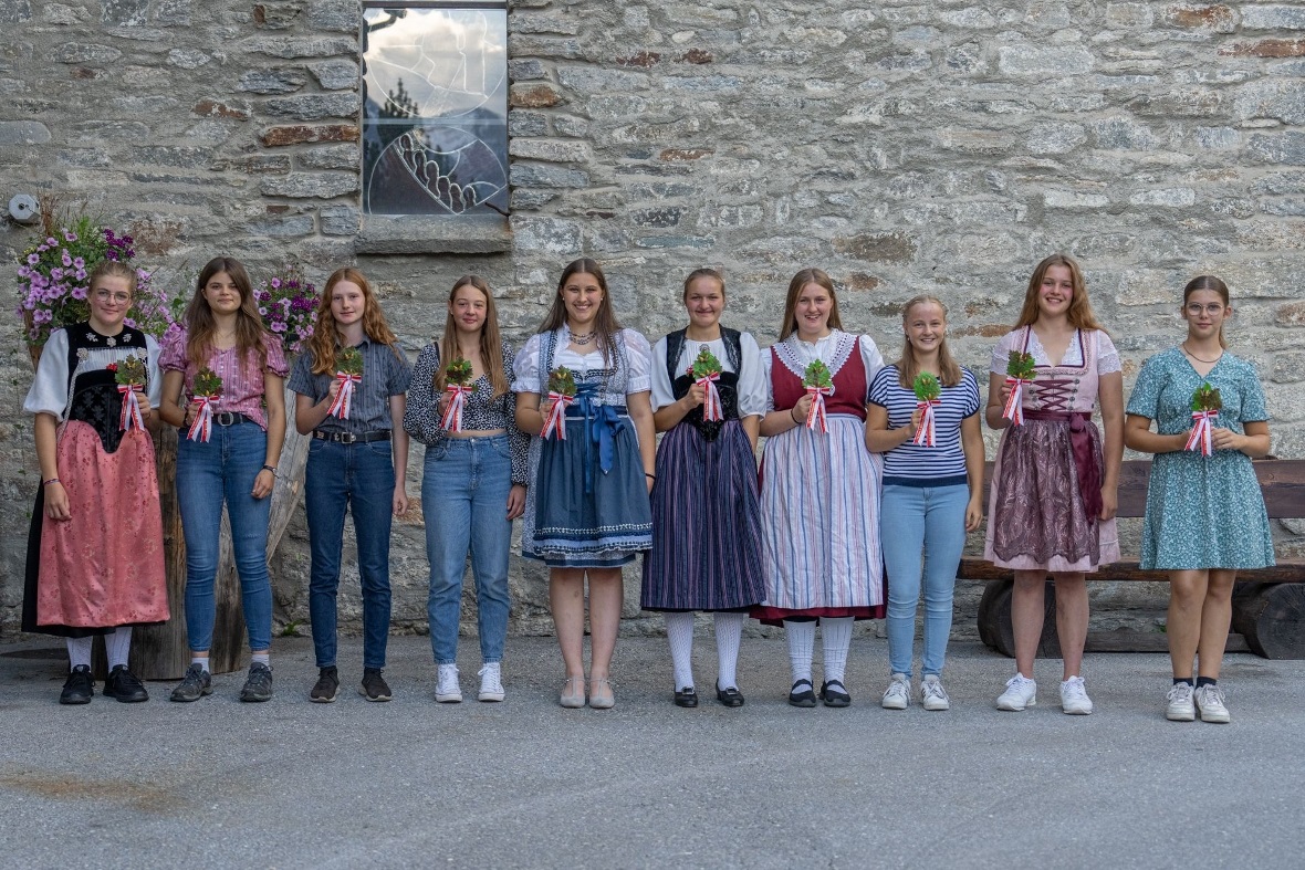 Zweiggewinnerinnen In der Kategorie Meitli 1: Simona Schüpbach, Alina Vogel, Ang...