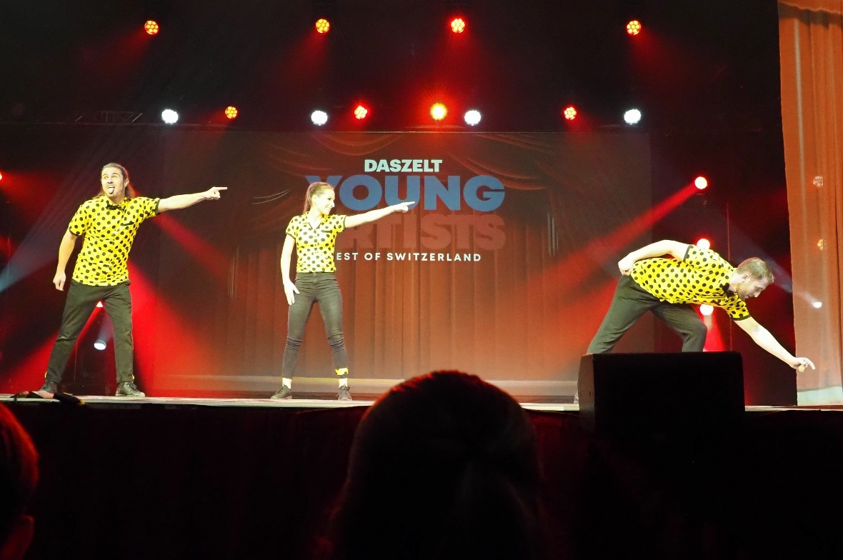 das Quartett der Styleacrobats überzeugte das Publikum mit einem Potpourri aus d...