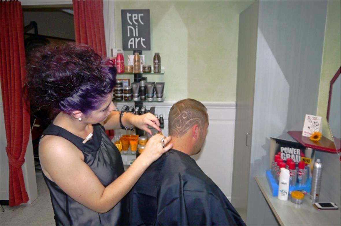 …fertig ist das Kunstwerk.