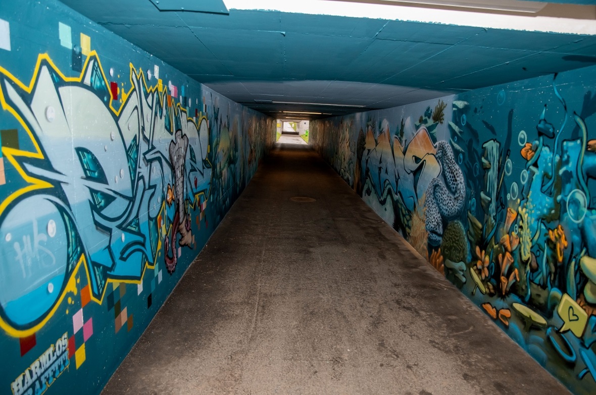 und danach. Hier geht man gerne durch.