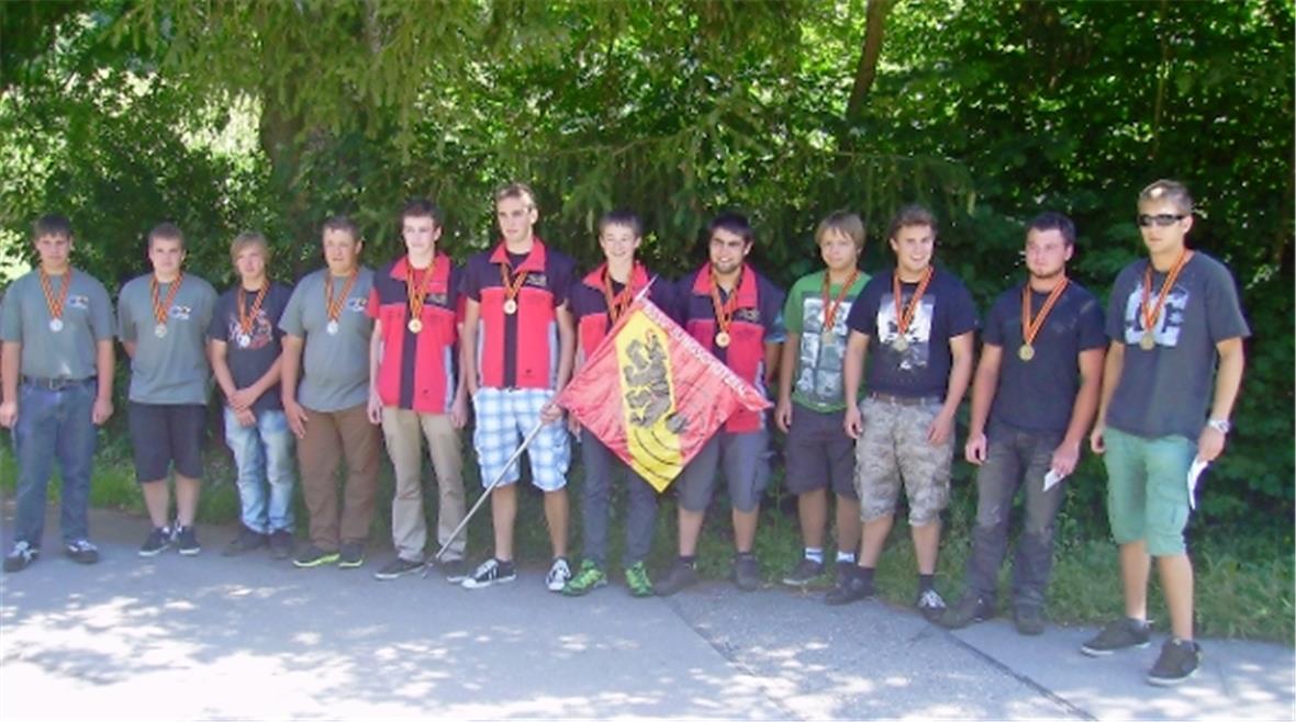 v.l.n.r. 2. Rang Konolfingen 1, 1. Rang FS Erlenbach-Latterbach 1, 3. Rang, Schwanden-Sigriswil.